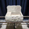Travertine Sink with Backsplash