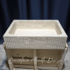 Handcrafted Travertine Sink