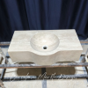 Chic Travertine Sink